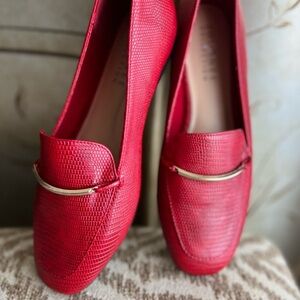 Journee Collection Red Loafers